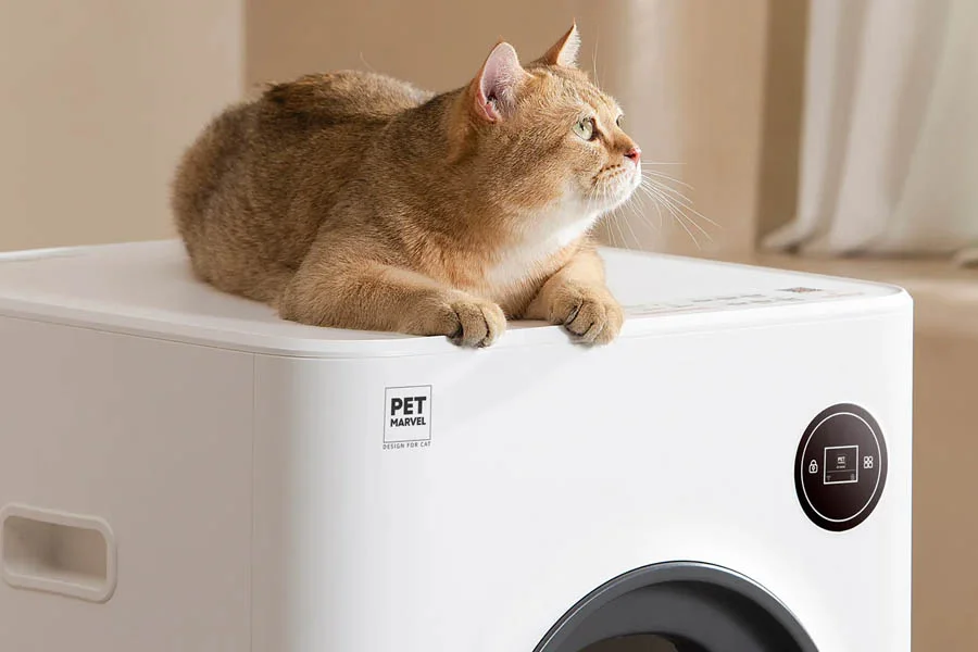 automatic litter box for multiple cats